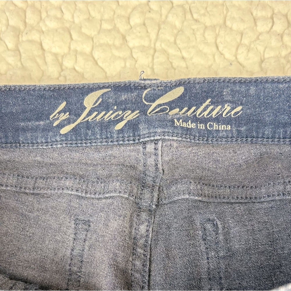 Juicy Couture Women's Blue Low Rise Skinny Jegging Jeans Stretch Denim Size S - Picture 3 of 5